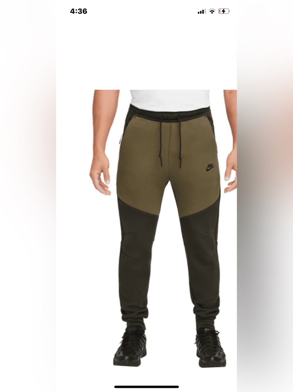 Nike men joggers sz medium